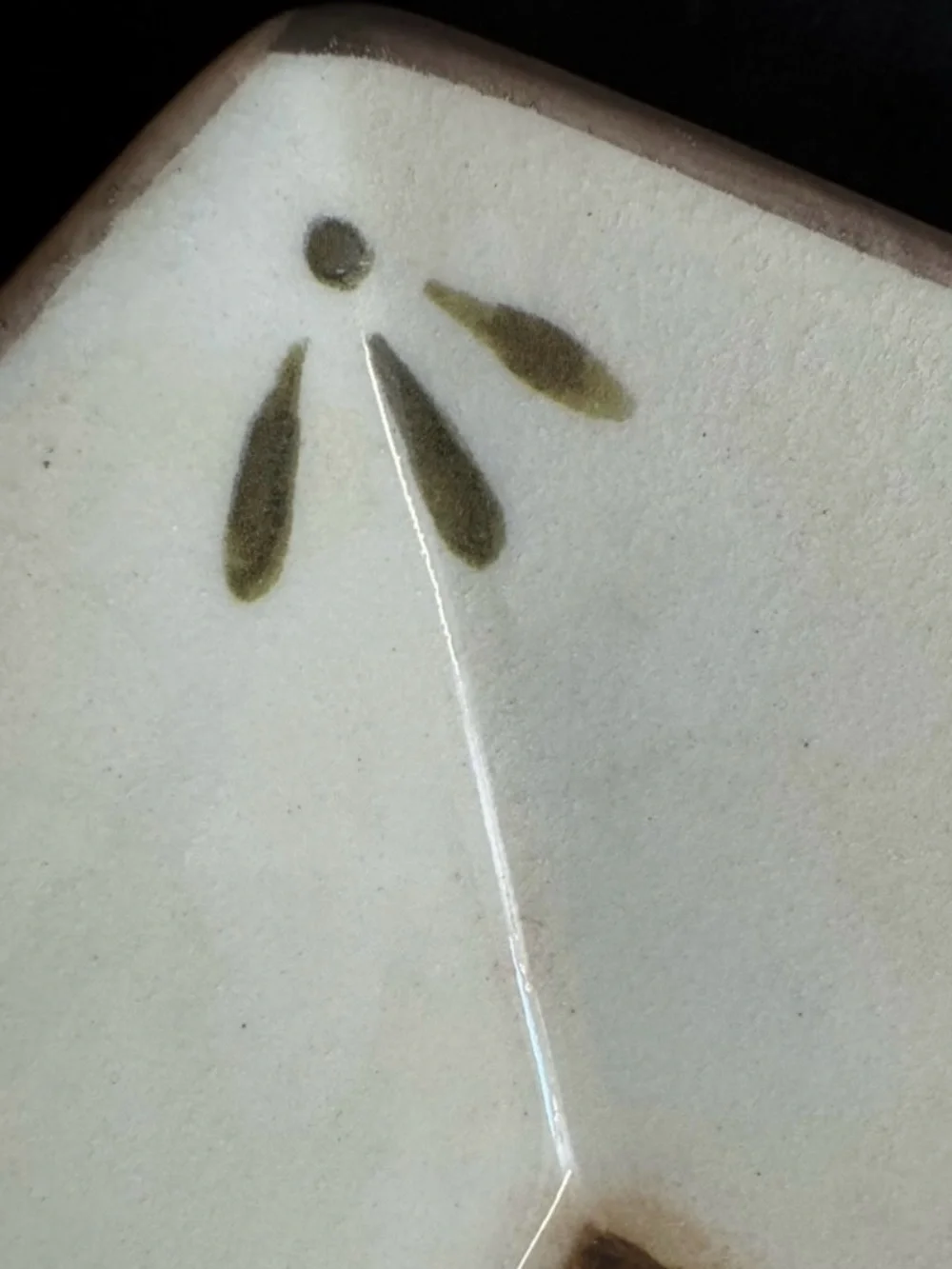 Vintage Retired Williams Sonoma 13” Ceramic Square Serving Dish.Made in Italy.